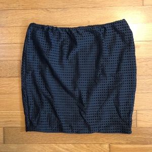 SOLD-Acacia Paia mesh skirt in shadow size medium